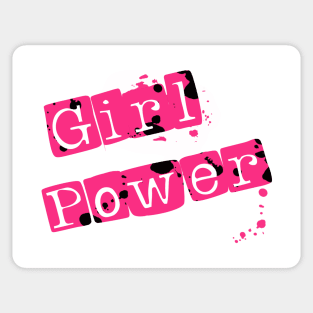 Letras  "Girl Power" Sticker